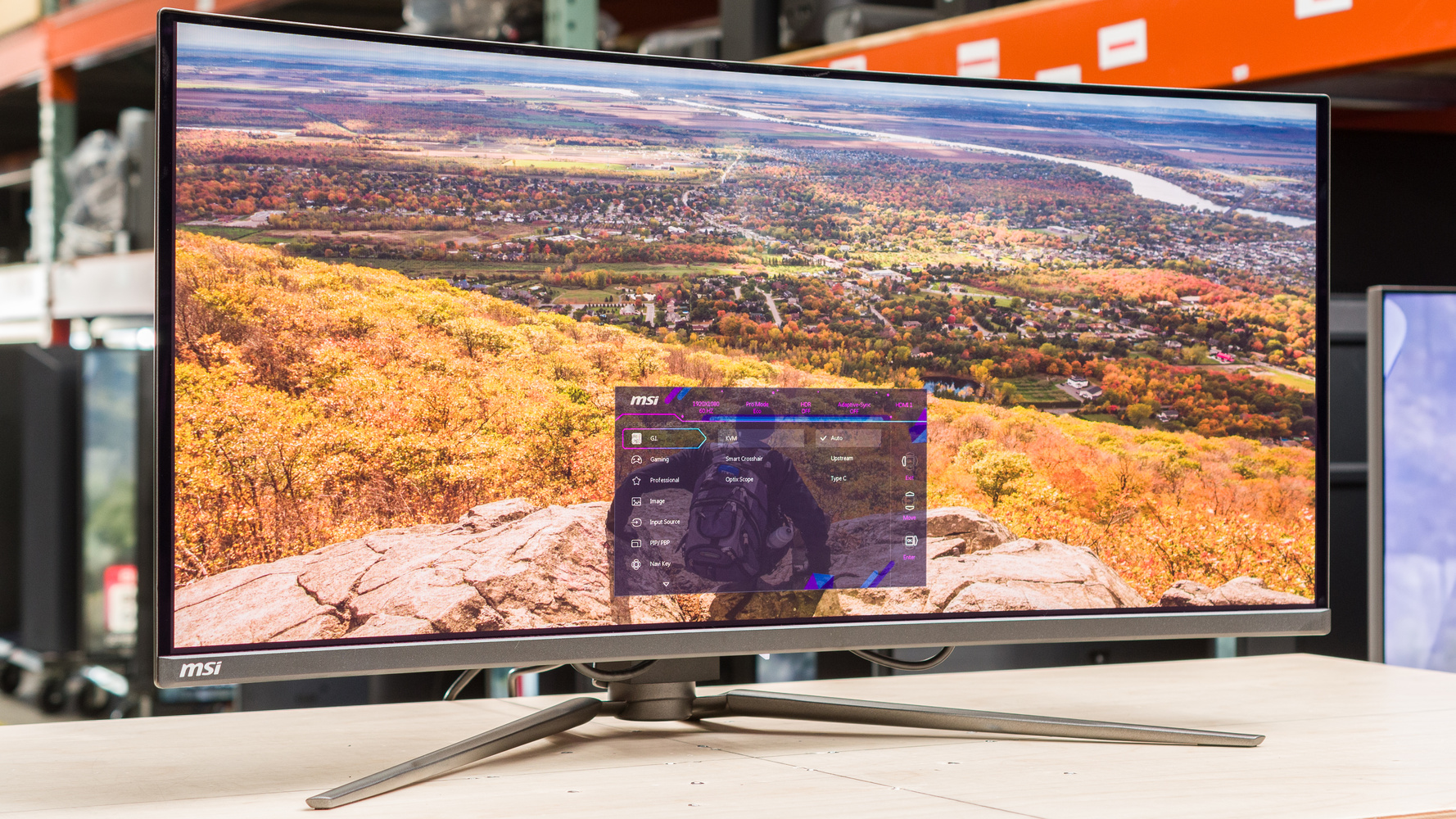 MSI Curved Gaming Monitor 27-inch 1440p