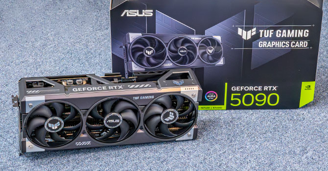 ASUS TUF Gaming GeForce RTX 5090 GPU